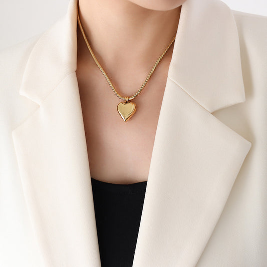 Annabelle Gold Heart Necklace